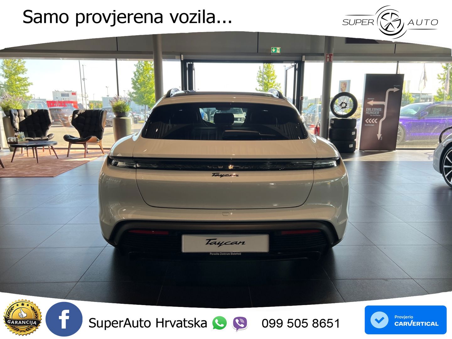 Porsche Taycan Sport Turismo 105 kWh (435 KS)