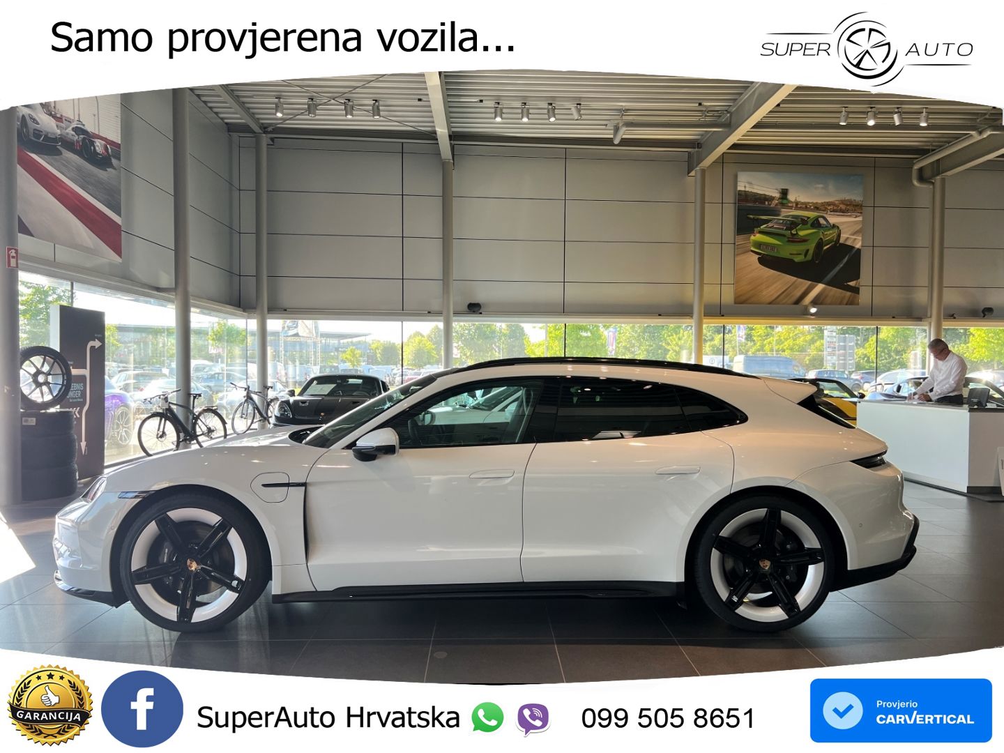 Porsche Taycan Sport Turismo 105 kWh (435 KS)