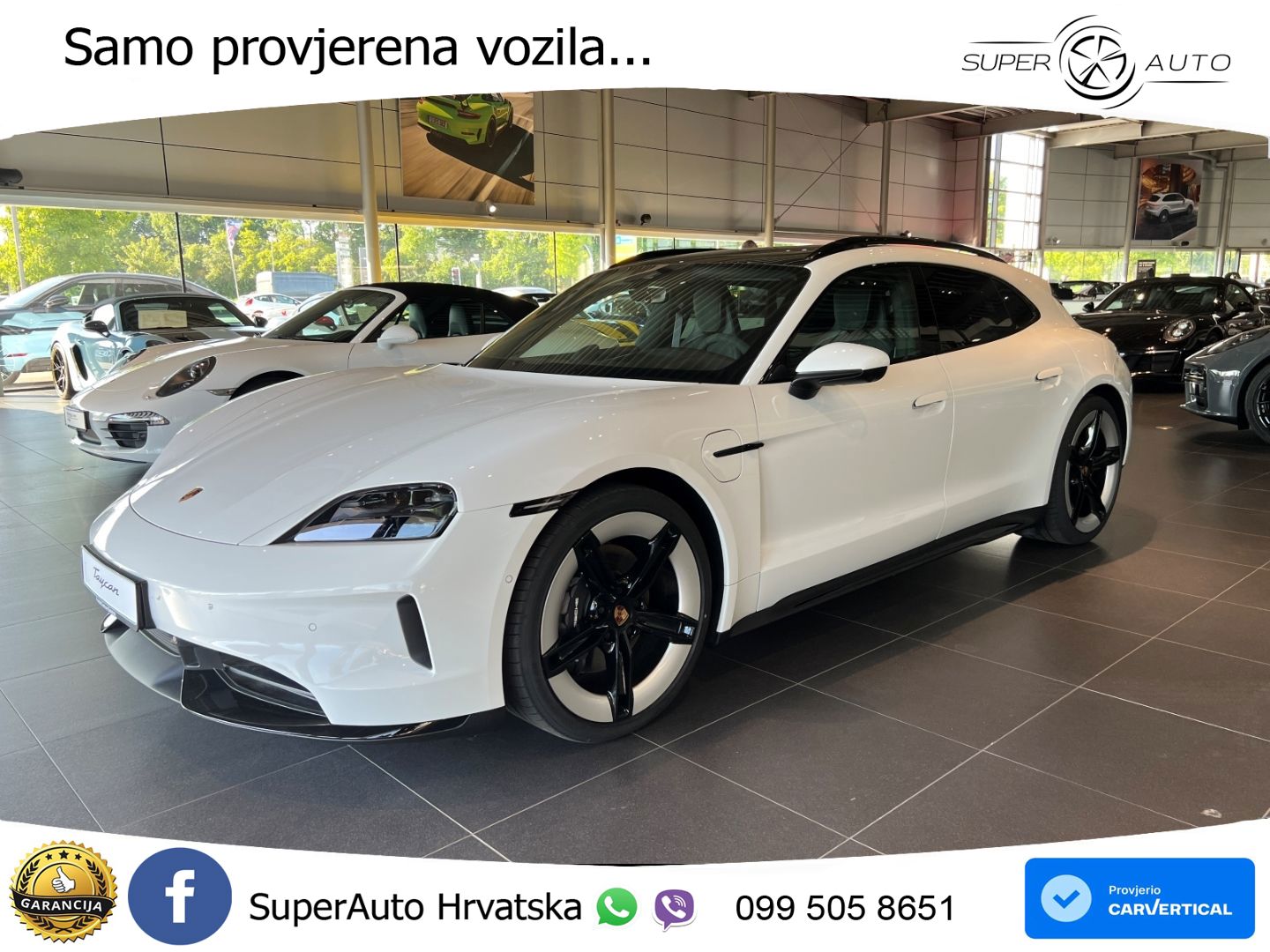 Porsche Taycan Sport Turismo 105 kWh (435 KS)
