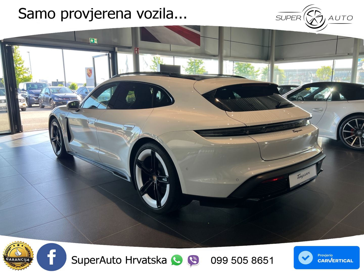 Porsche Taycan Sport Turismo 105 kWh (435 KS)