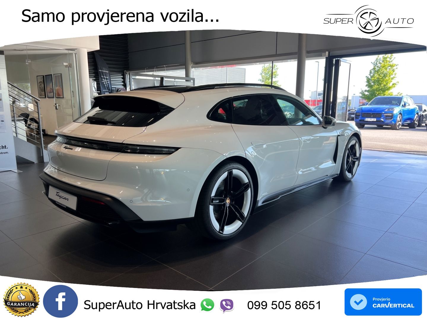 Porsche Taycan Sport Turismo 105 kWh (435 KS)