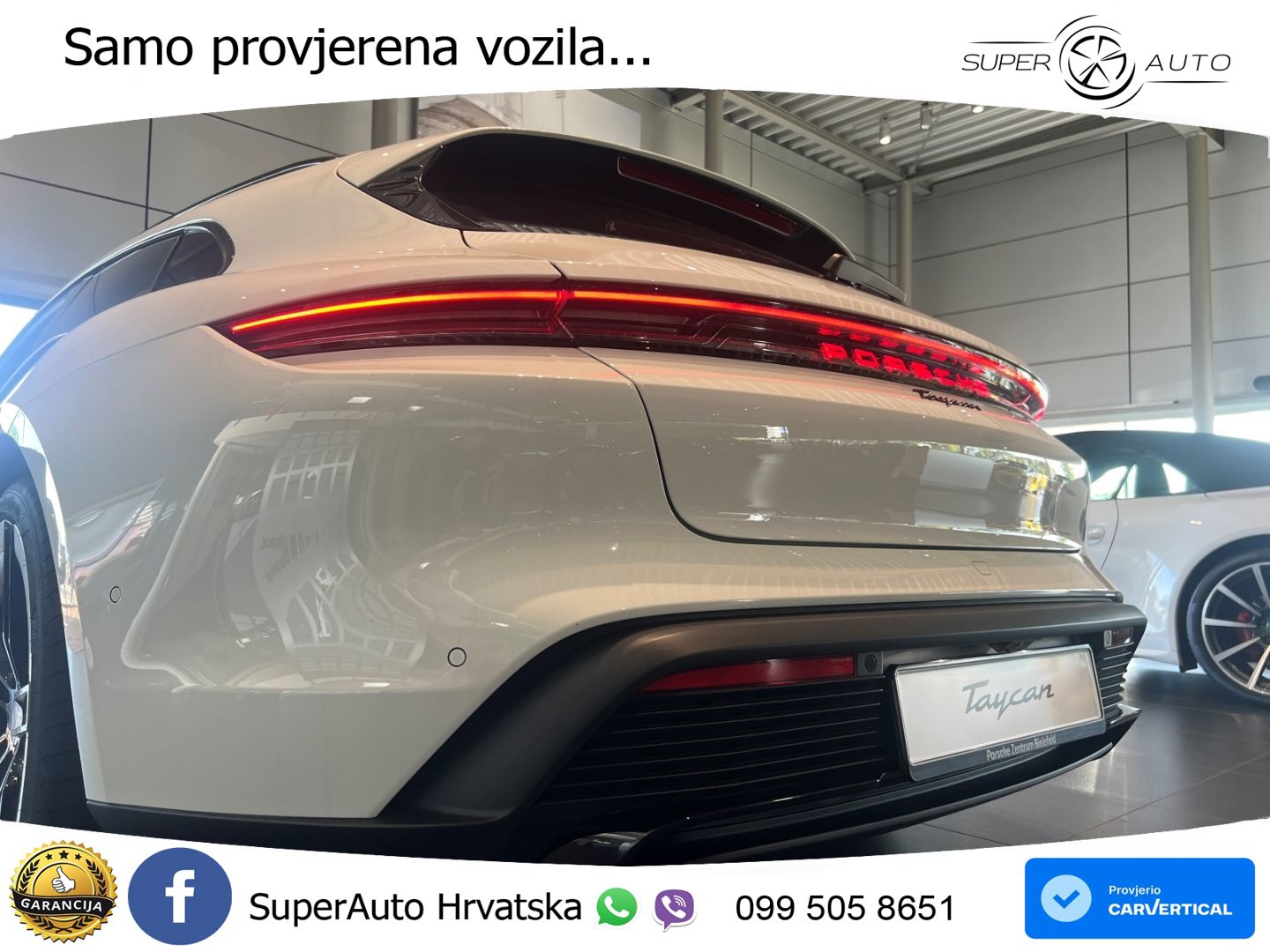 Porsche Taycan Sport Turismo 105 kWh (435 KS)