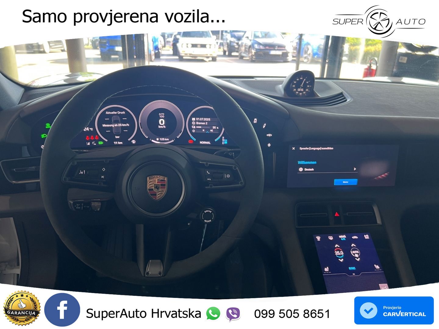 Porsche Taycan Sport Turismo 105 kWh (435 KS)