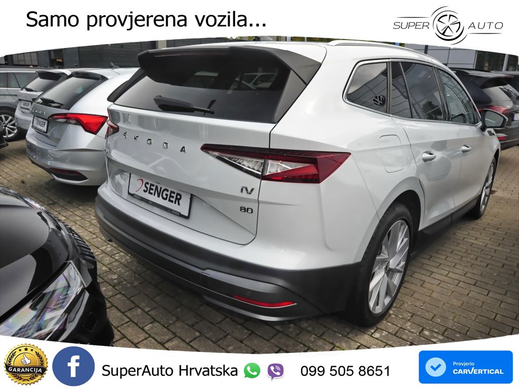Škoda Enyaq iV 80 82 kWh (204 KS) Loft