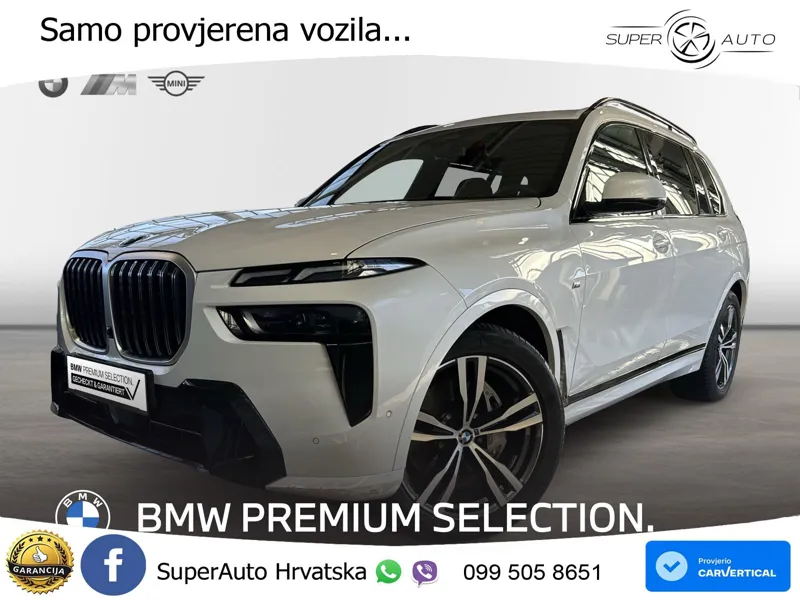 BMW X7 40d (352 KS) xDrive Steptronic LED+GR SJED+ACC