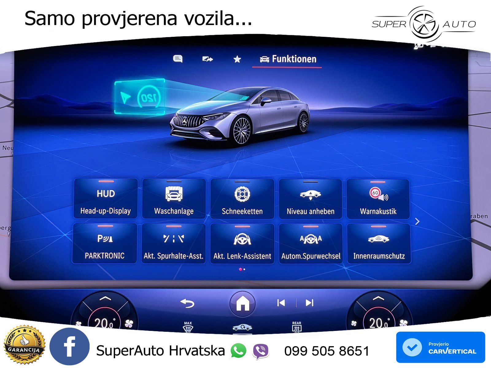 Mercedes EQE AMG 53 100 kWh (625 KS) 4MATIC+ ACC+HEAD+GR SJED+360+PANO