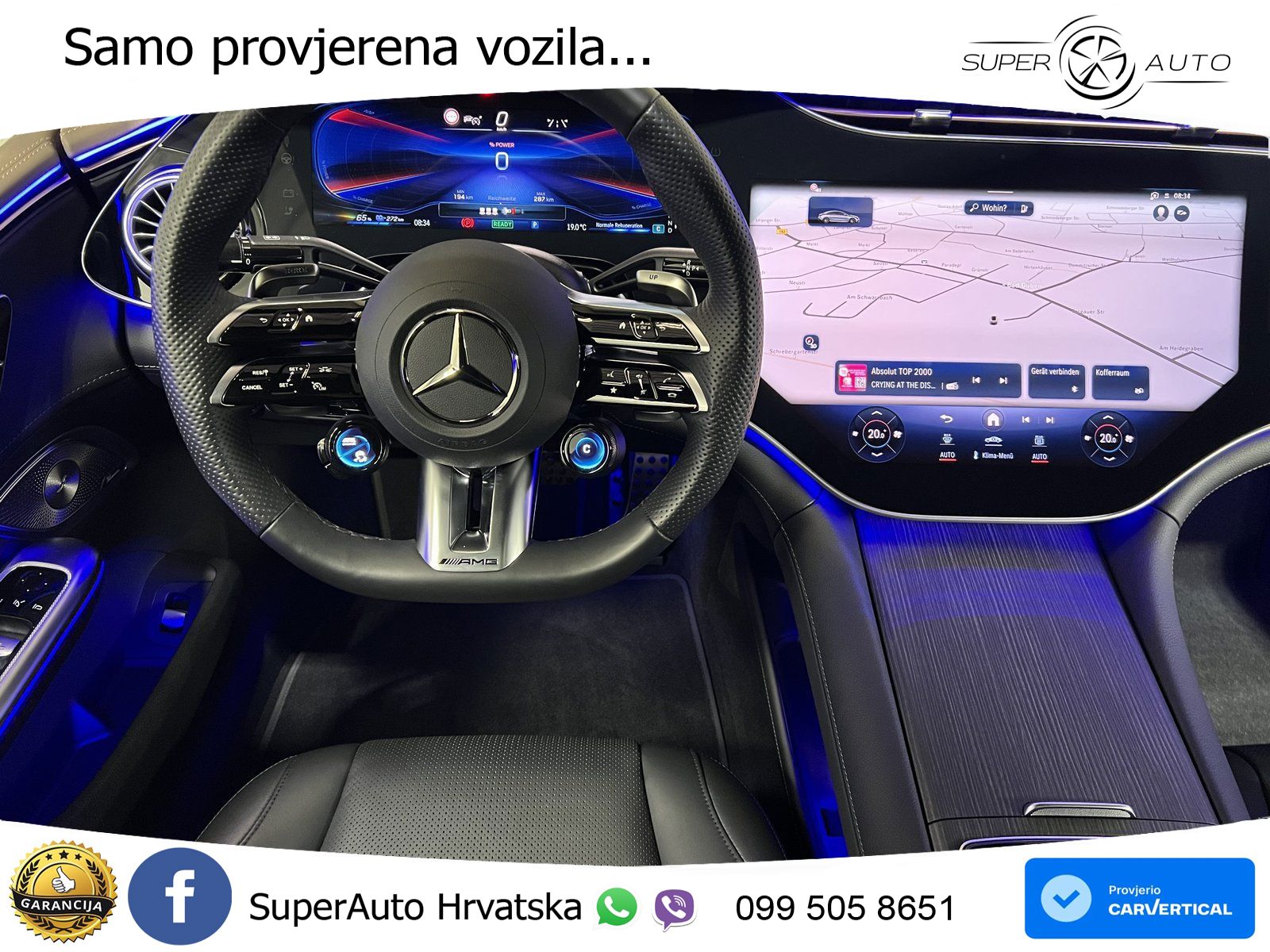Mercedes EQE AMG 53 100 kWh (625 KS) 4MATIC+ ACC+HEAD+GR SJED+360+PANO