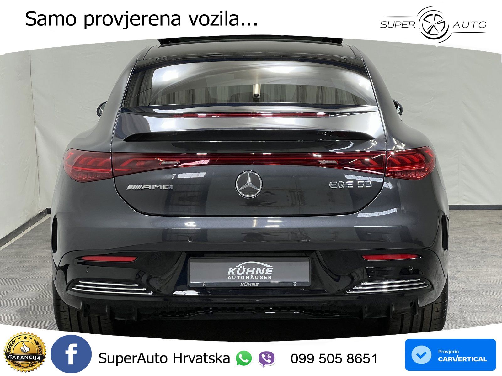 Mercedes EQE AMG 53 100 kWh (625 KS) 4MATIC+ ACC+HEAD+GR SJED+360+PANO