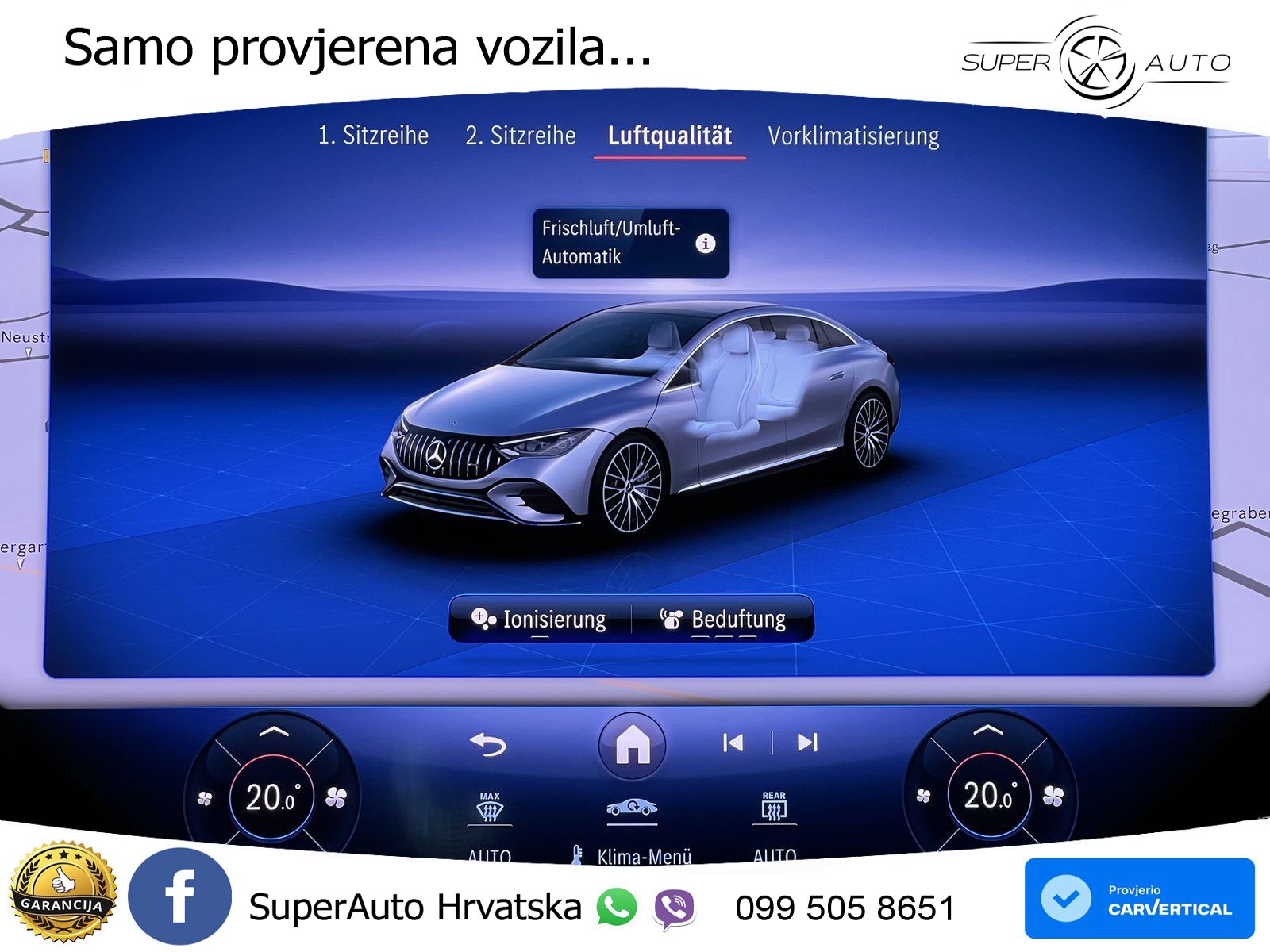 Mercedes EQE AMG 53 100 kWh (625 KS) 4MATIC+ ACC+HEAD+GR SJED+360+PANO