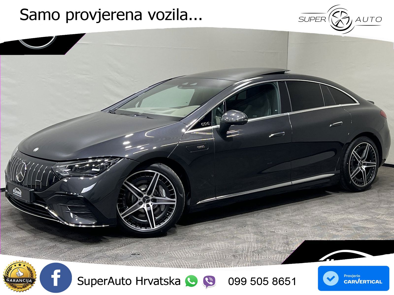 Mercedes EQE AMG 53 100 kWh (625 KS) 4MATIC+ ACC+HEAD+GR SJED+360+PANO