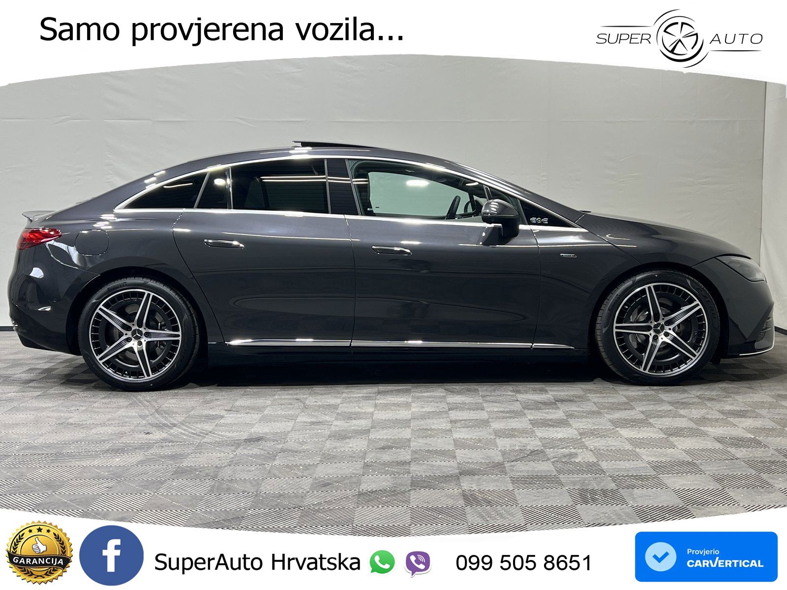 Mercedes EQE AMG 53 100 kWh (625 KS) 4MATIC+ ACC+HEAD+GR SJED+360+PANO