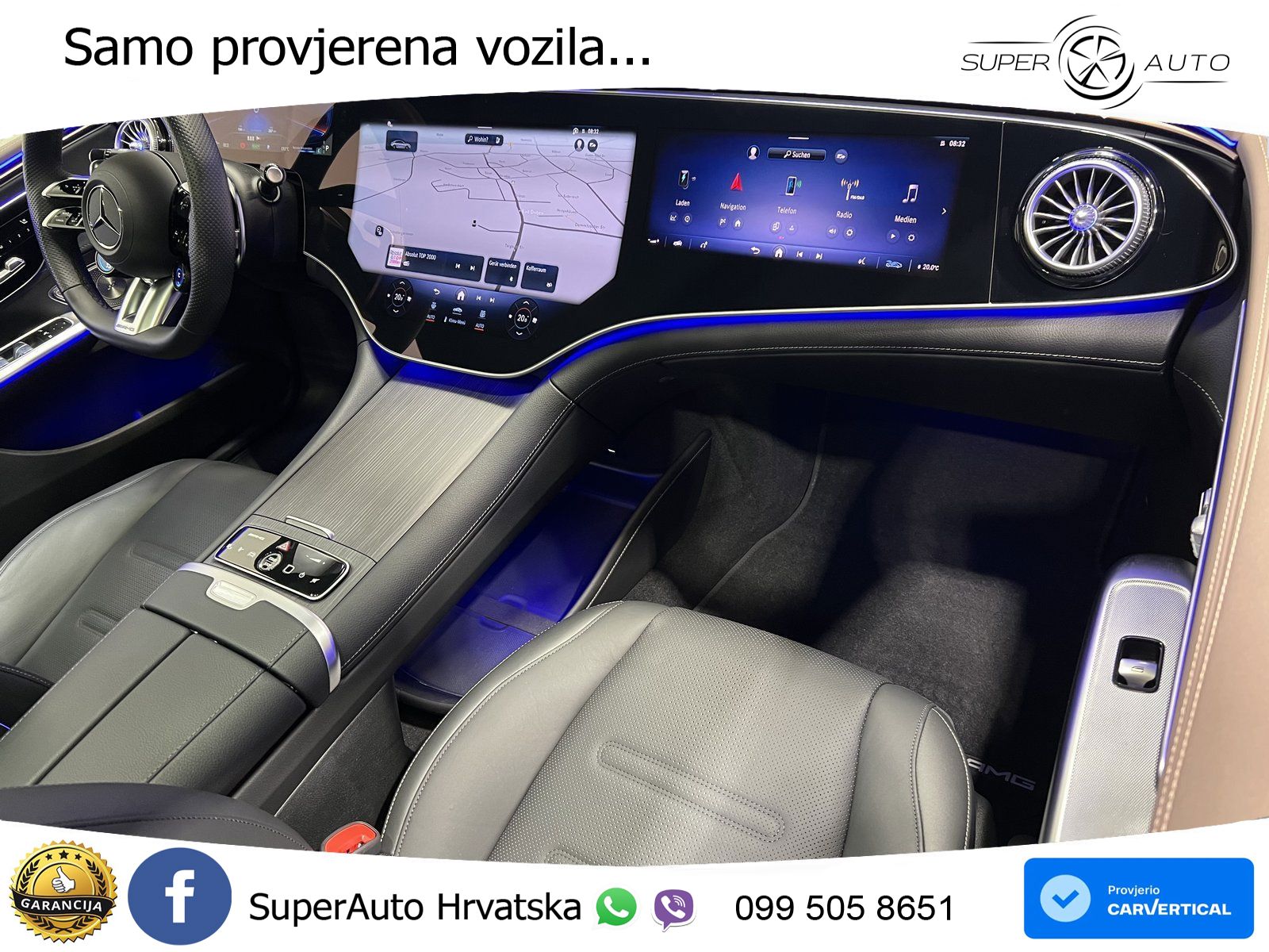 Mercedes EQE AMG 53 100 kWh (625 KS) 4MATIC+ ACC+HEAD+GR SJED+360+PANO