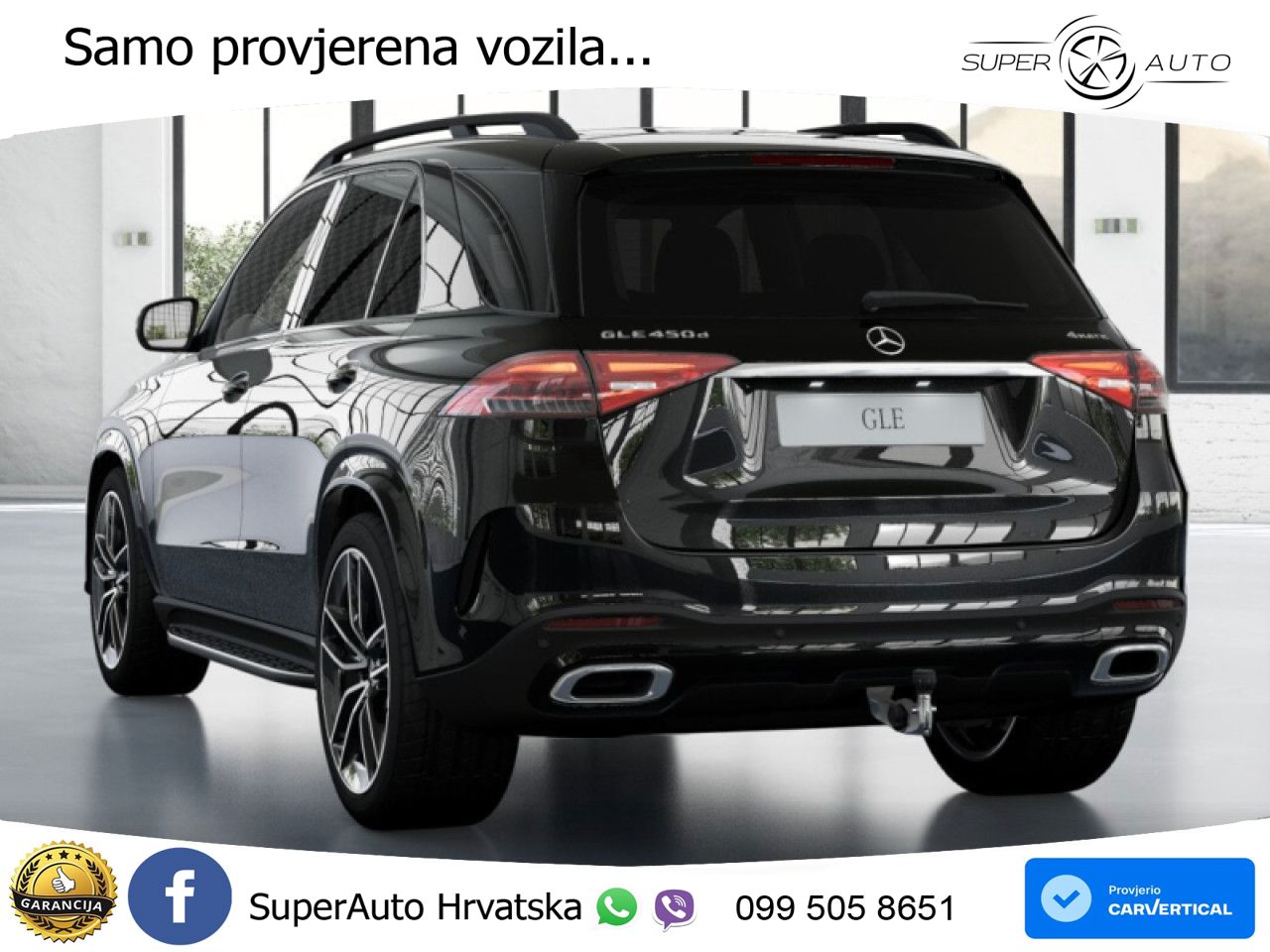 Mercedes GLE 450d (367 KS) EQ Boost 4MATIC 9G-TRONIC AMG LED+GR SJED+ACC