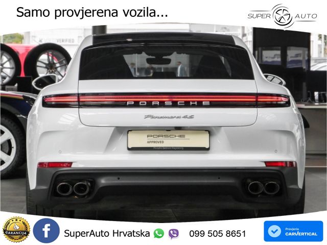 Porsche Panamera 4S 2.9 V6 (544 KS) E-Hybrid PDK ACC+HEAD+4xGR SJED+360+PANO
