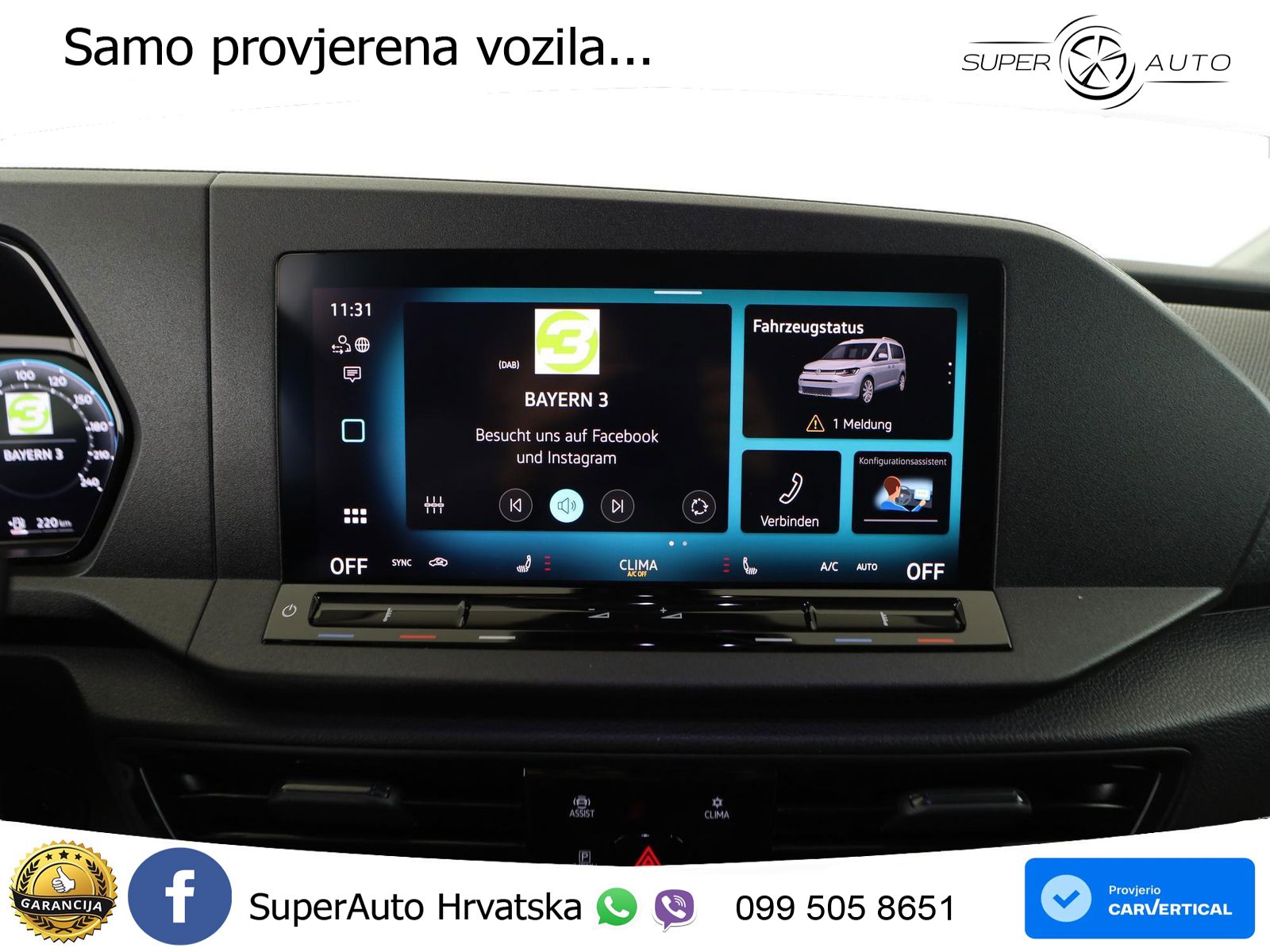 VW Caddy 122 KS