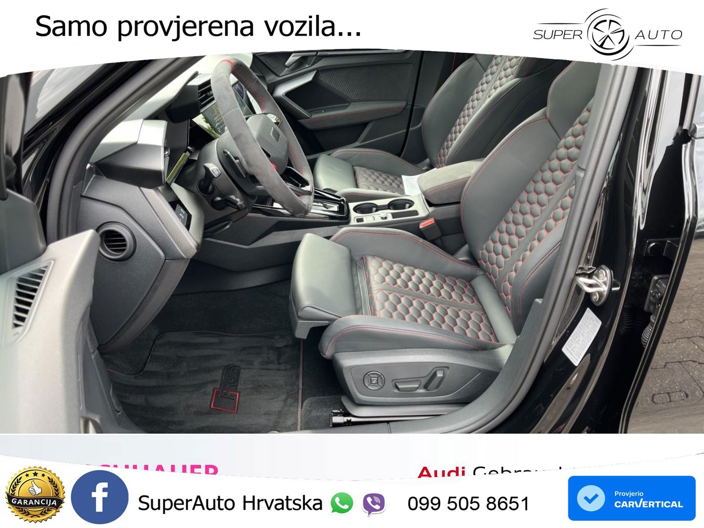 Audi RS3 Sportback 2.5 TFSI (400 KS) quattro S tronic LED+GR SJED+ACC