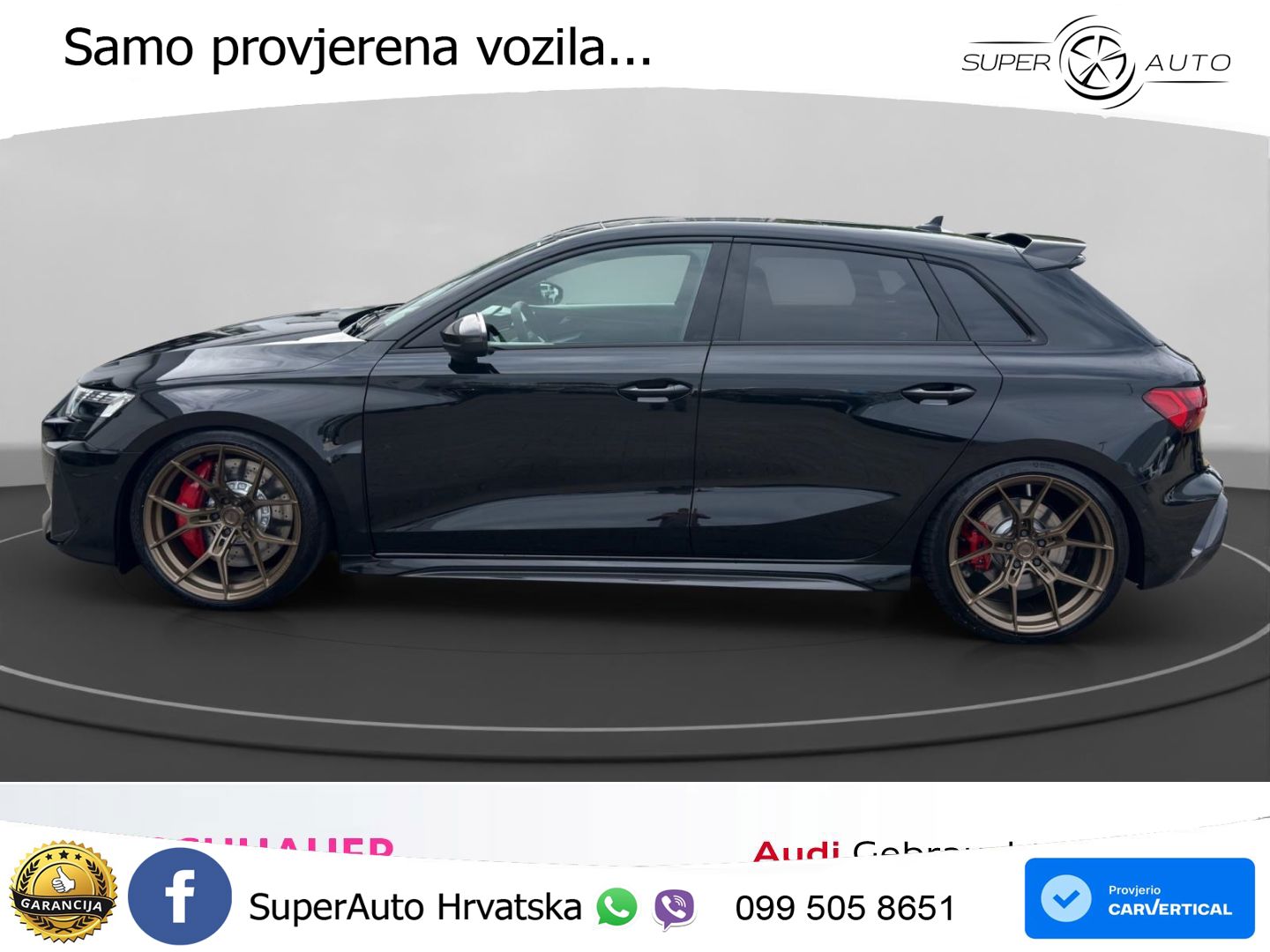 Audi RS3 Sportback 2.5 TFSI (400 KS) quattro S tronic LED+GR SJED+ACC