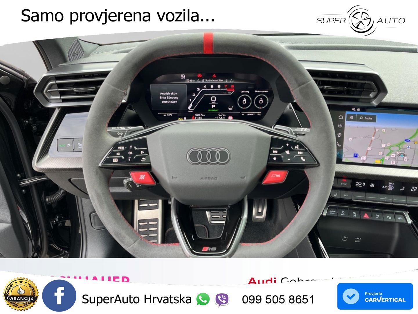 Audi RS3 Sportback 2.5 TFSI (400 KS) quattro S tronic LED+GR SJED+ACC