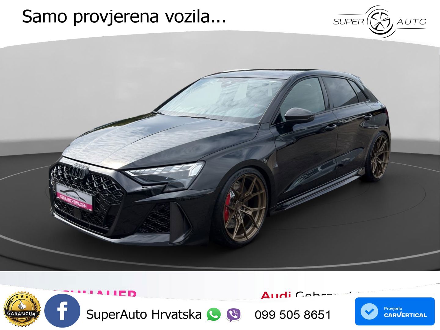Audi RS3 Sportback 2.5 TFSI (400 KS) quattro S tronic LED+GR SJED+ACC