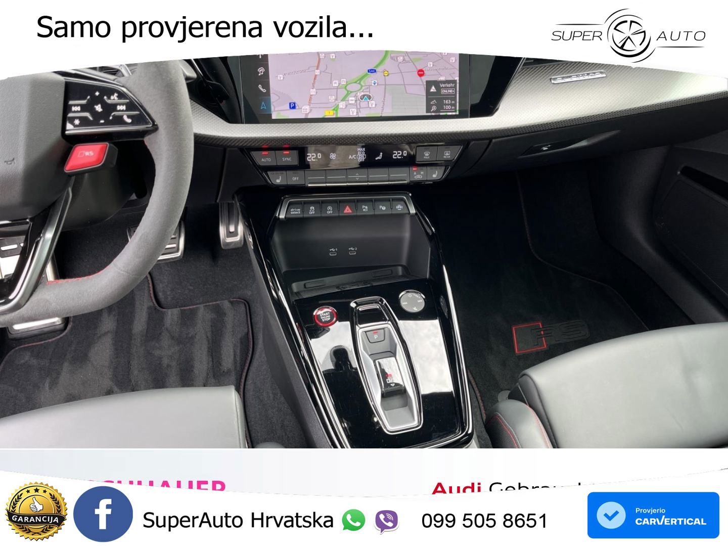 Audi RS3 Sportback 2.5 TFSI (400 KS) quattro S tronic LED+GR SJED+ACC