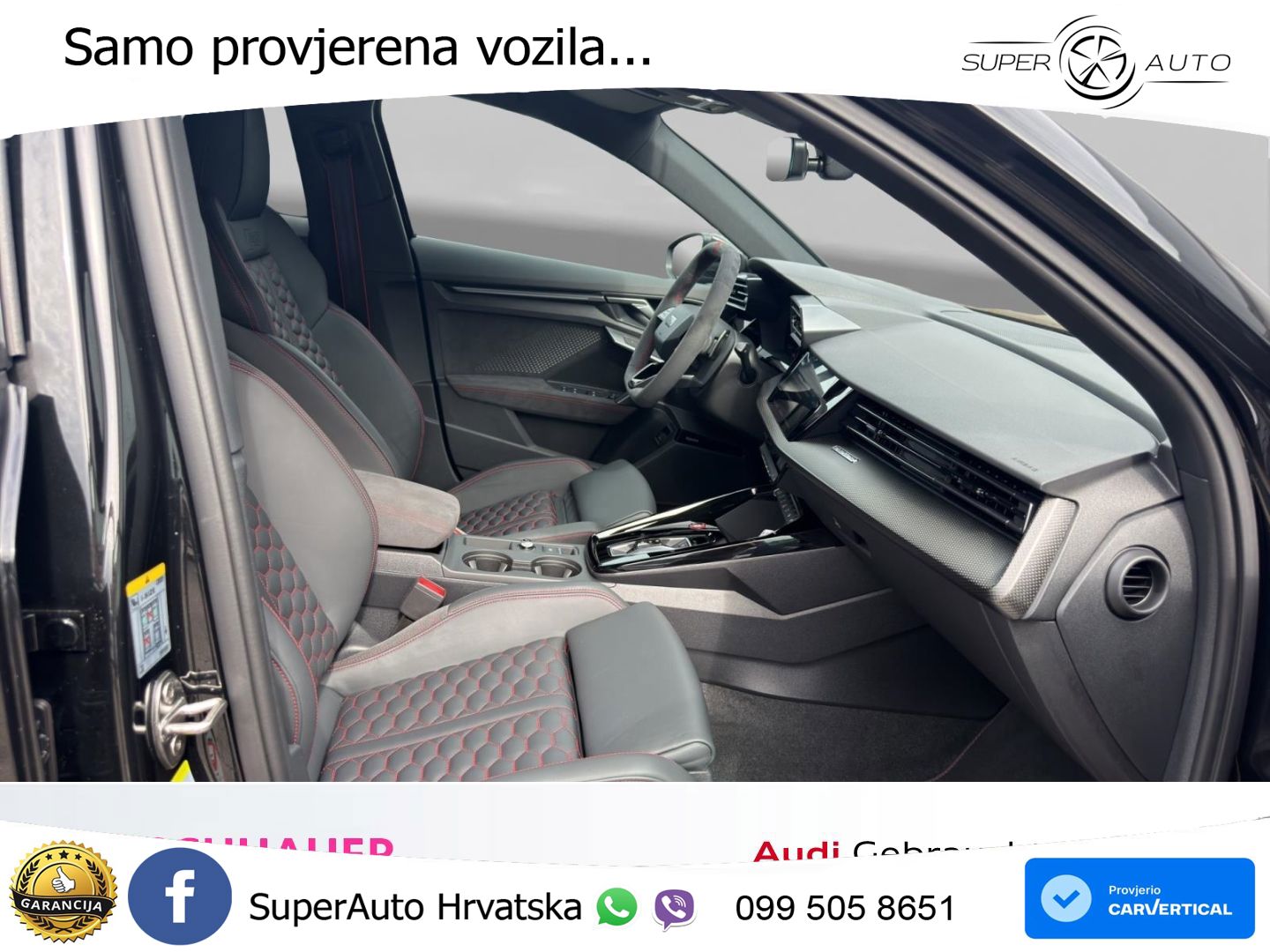 Audi RS3 Sportback 2.5 TFSI (400 KS) quattro S tronic LED+GR SJED+ACC