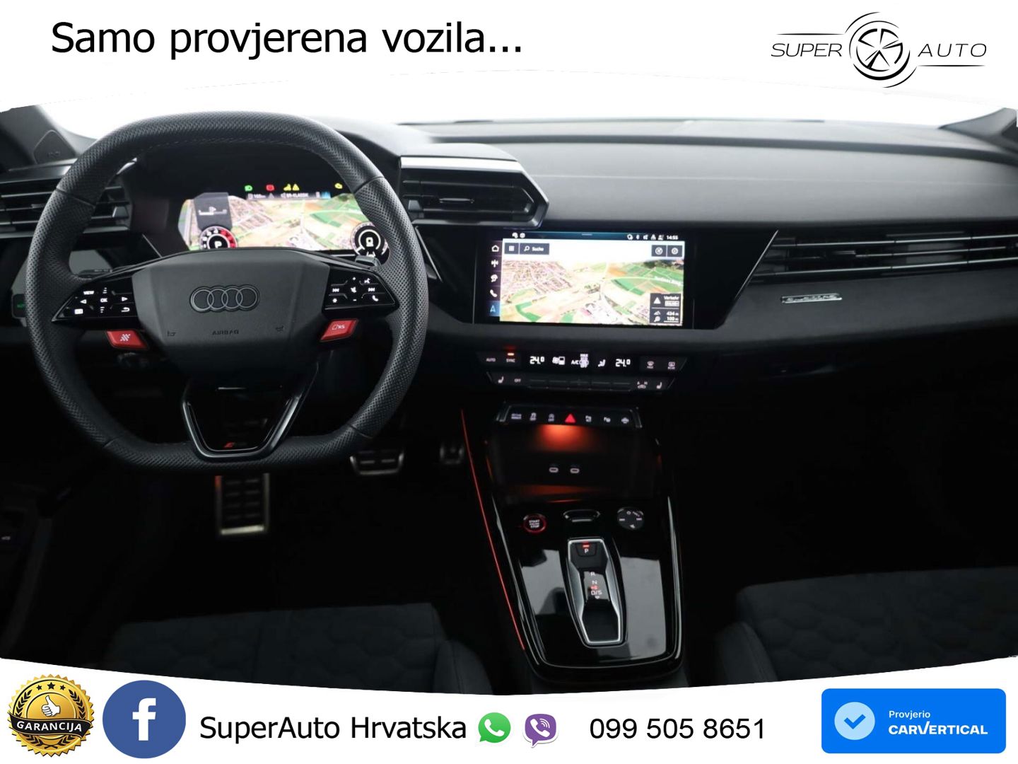 Audi RS3 Sedan 2.5 TFSI (400 KS) quattro S tronic LED+GR SJED+ACC