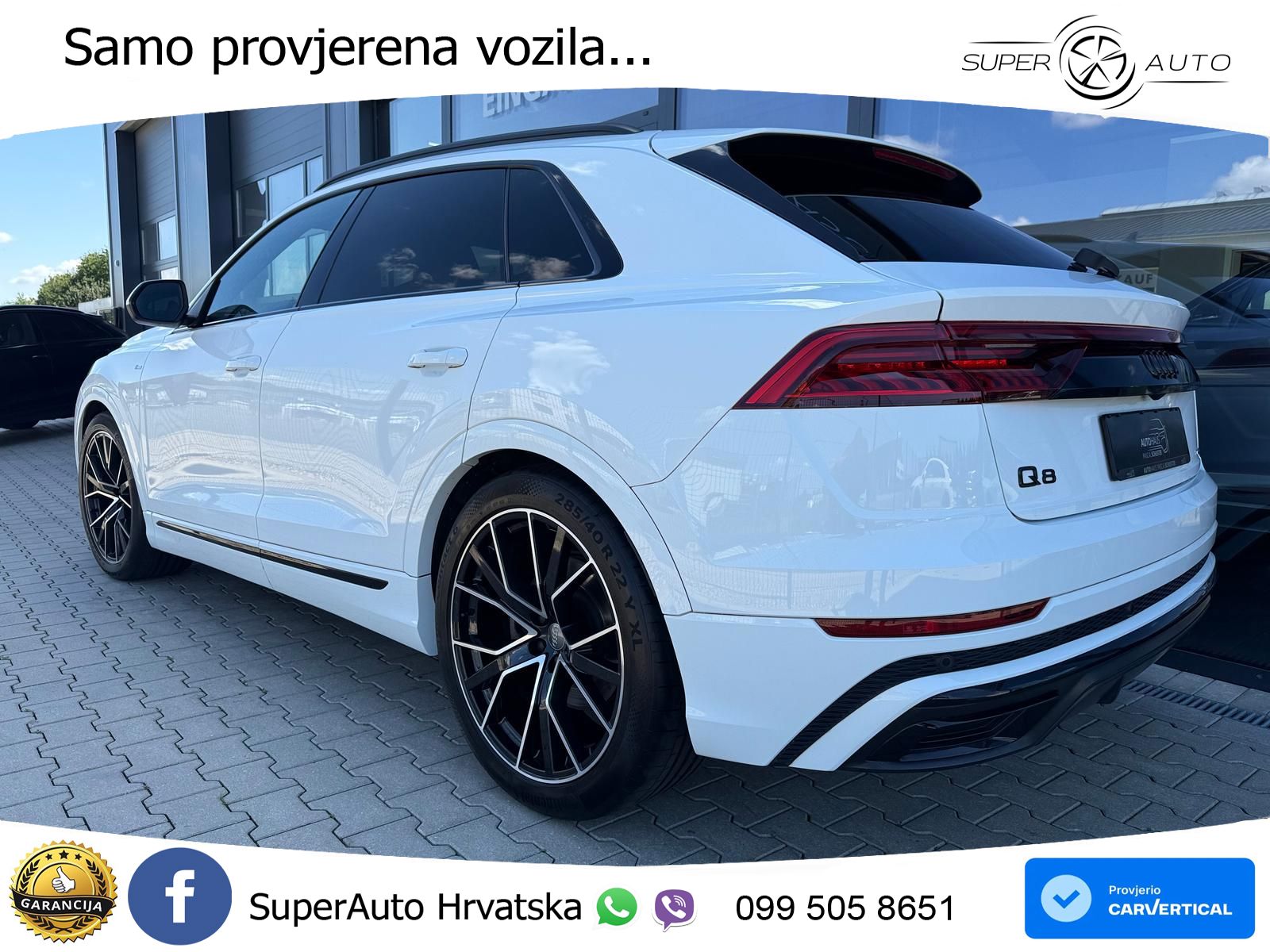 Audi Q8 50 TDI V6 (286 KS) quattro Tiptronic