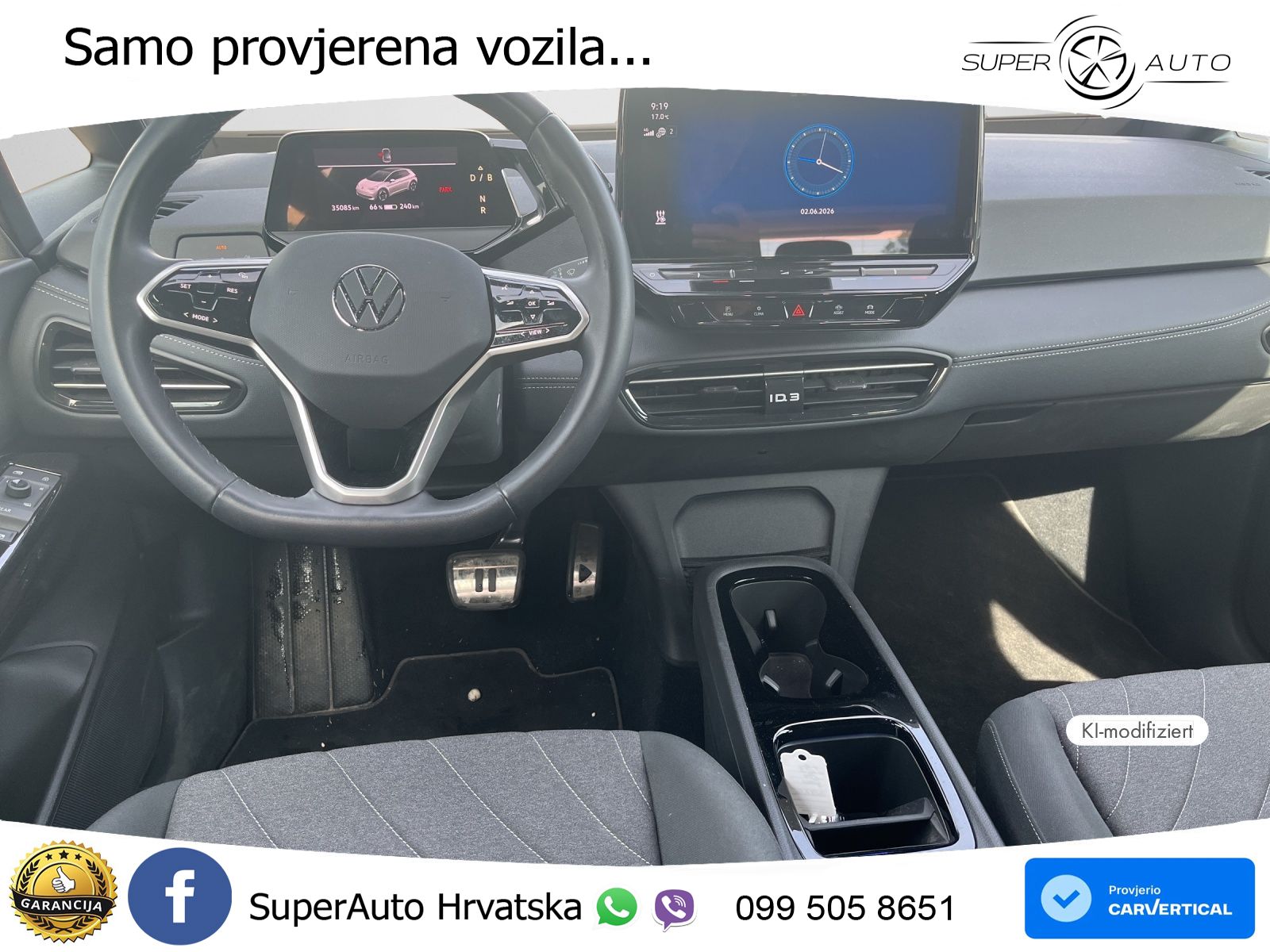 Volkswagen ID.3 Pro 62 kWh (204 KS) LED+ACC