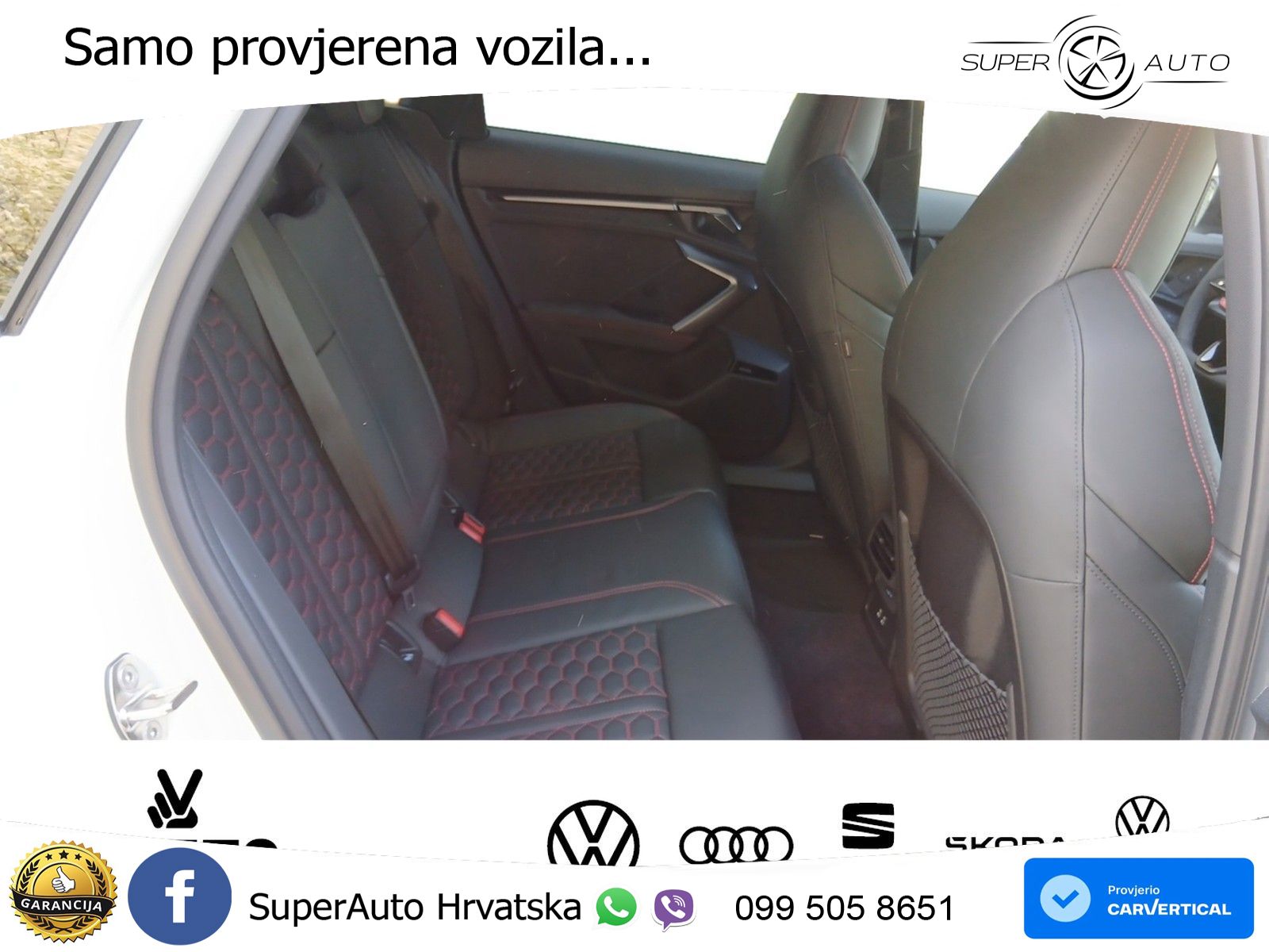Audi RS3 Sedan 2.5 TFSI (400 KS) quattro S tronic LED+GR SJED+ACC
