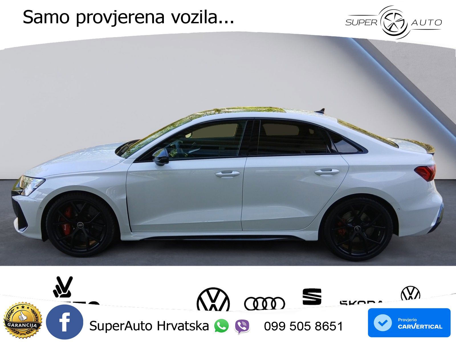 Audi RS3 Sedan 2.5 TFSI (400 KS) quattro S tronic LED+GR SJED+ACC