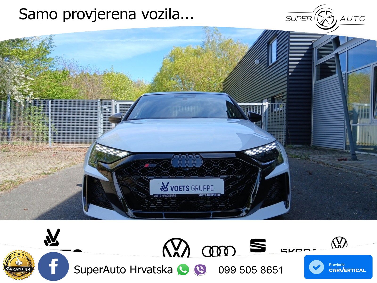 Audi RS3 Sedan 2.5 TFSI (400 KS) quattro S tronic LED+GR SJED+ACC
