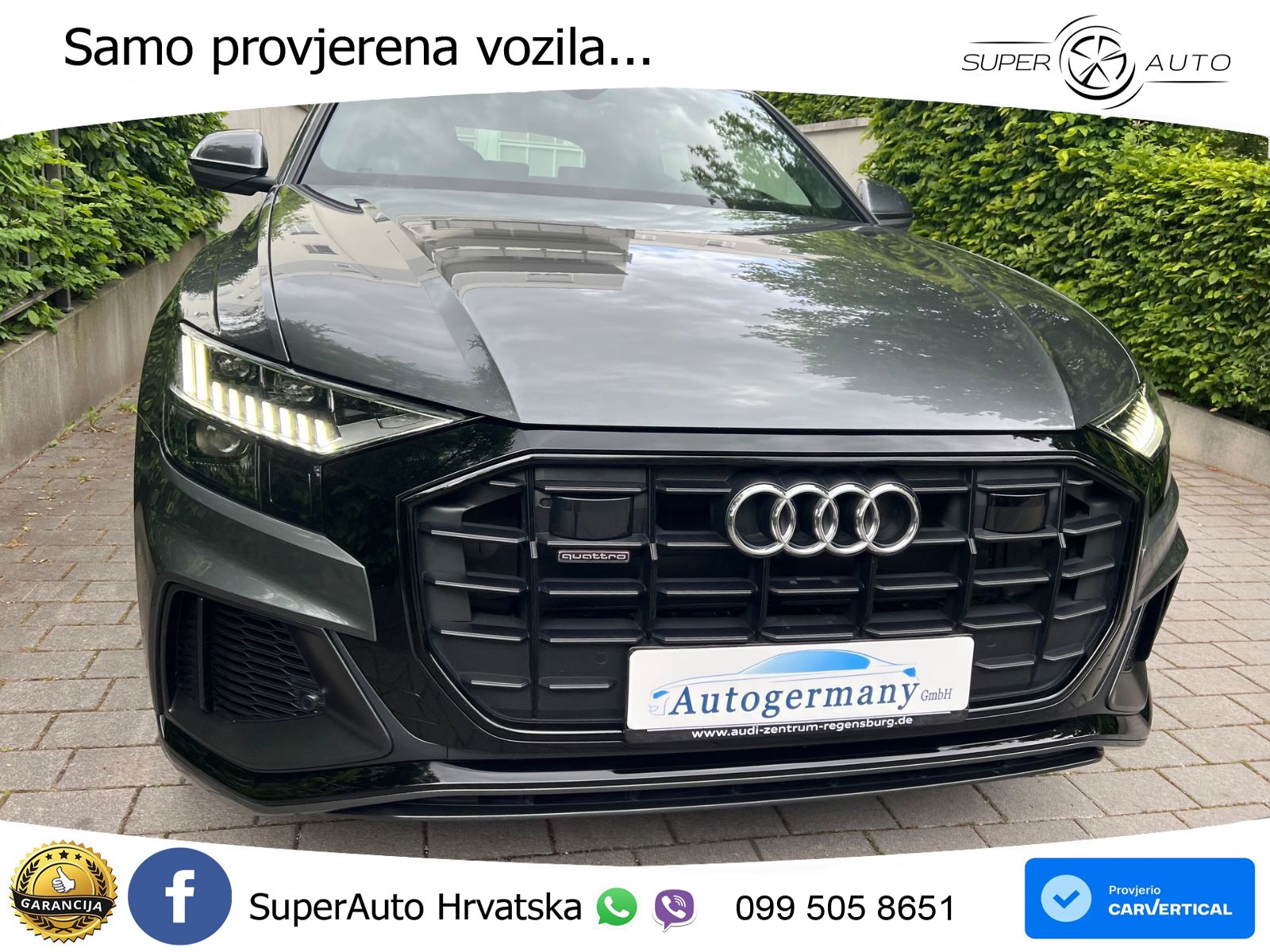 Audi Q8 50 TDI V6 (286 KS) quattro Tiptronic