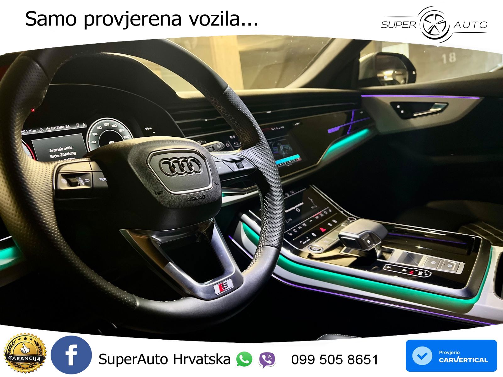 Audi Q8 50 TDI V6 (286 KS) quattro Tiptronic
