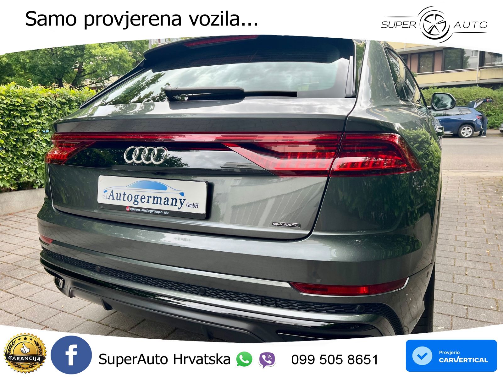 Audi Q8 50 TDI V6 (286 KS) quattro Tiptronic
