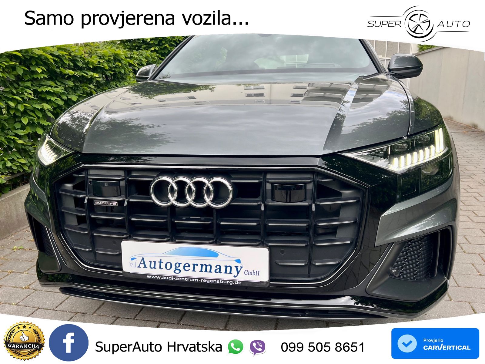 Audi Q8 50 TDI V6 (286 KS) quattro Tiptronic