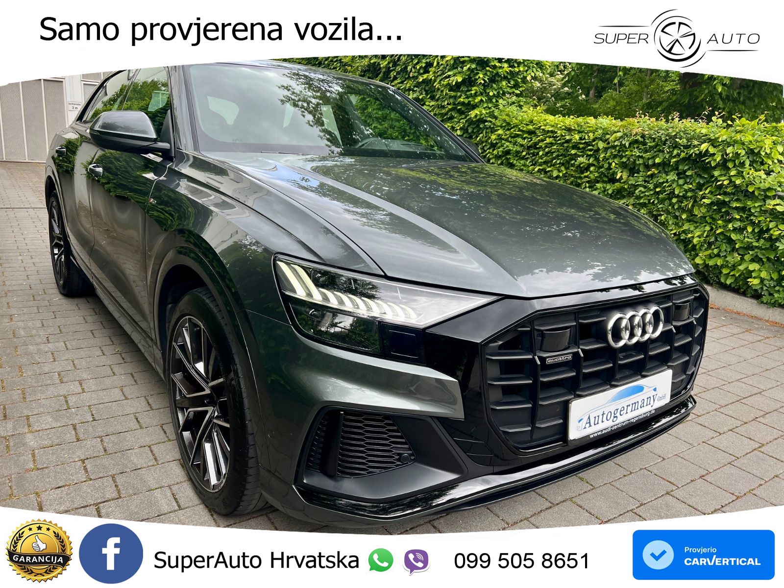 Audi Q8 50 TDI V6 (286 KS) quattro Tiptronic