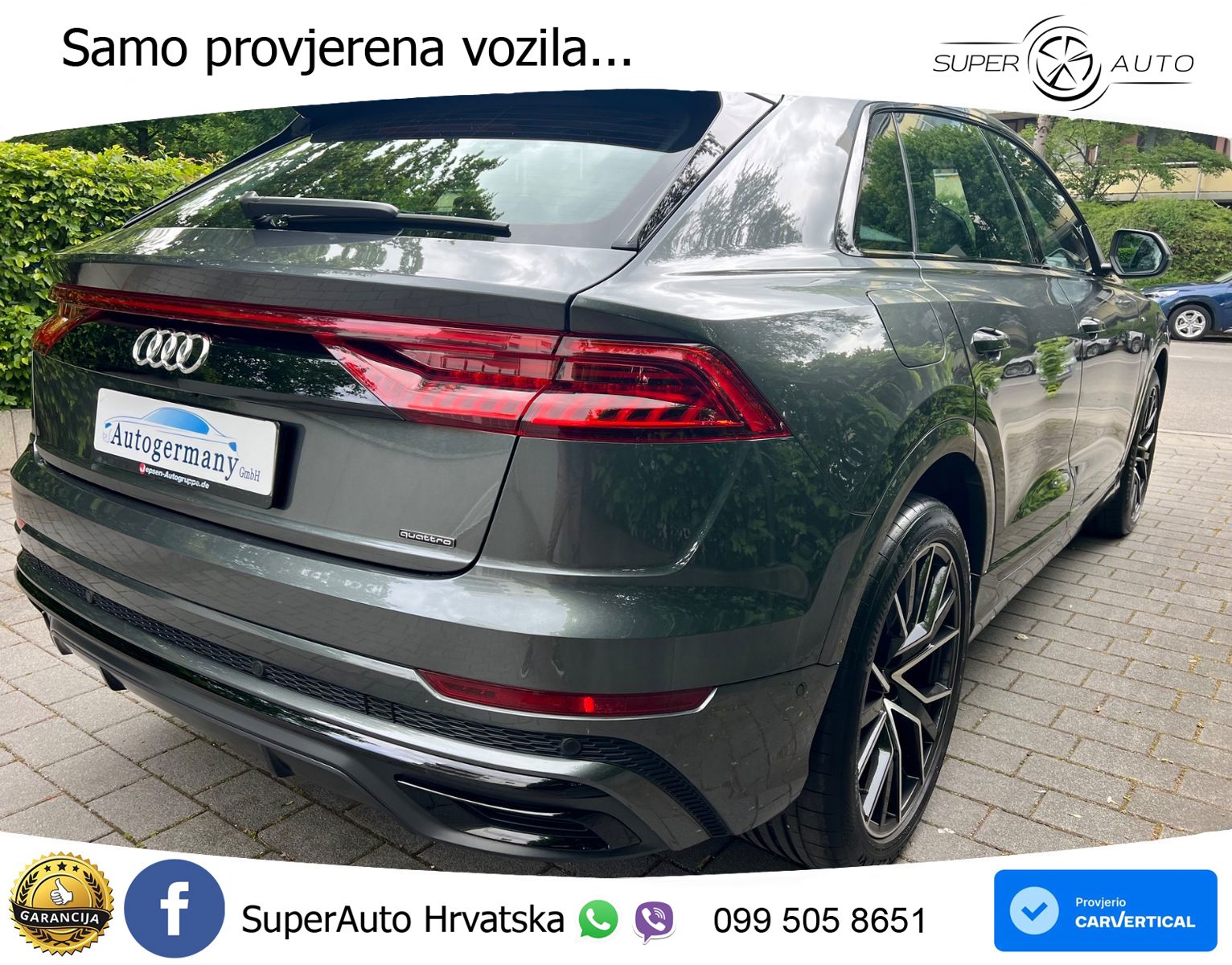 Audi Q8 50 TDI V6 (286 KS) quattro Tiptronic