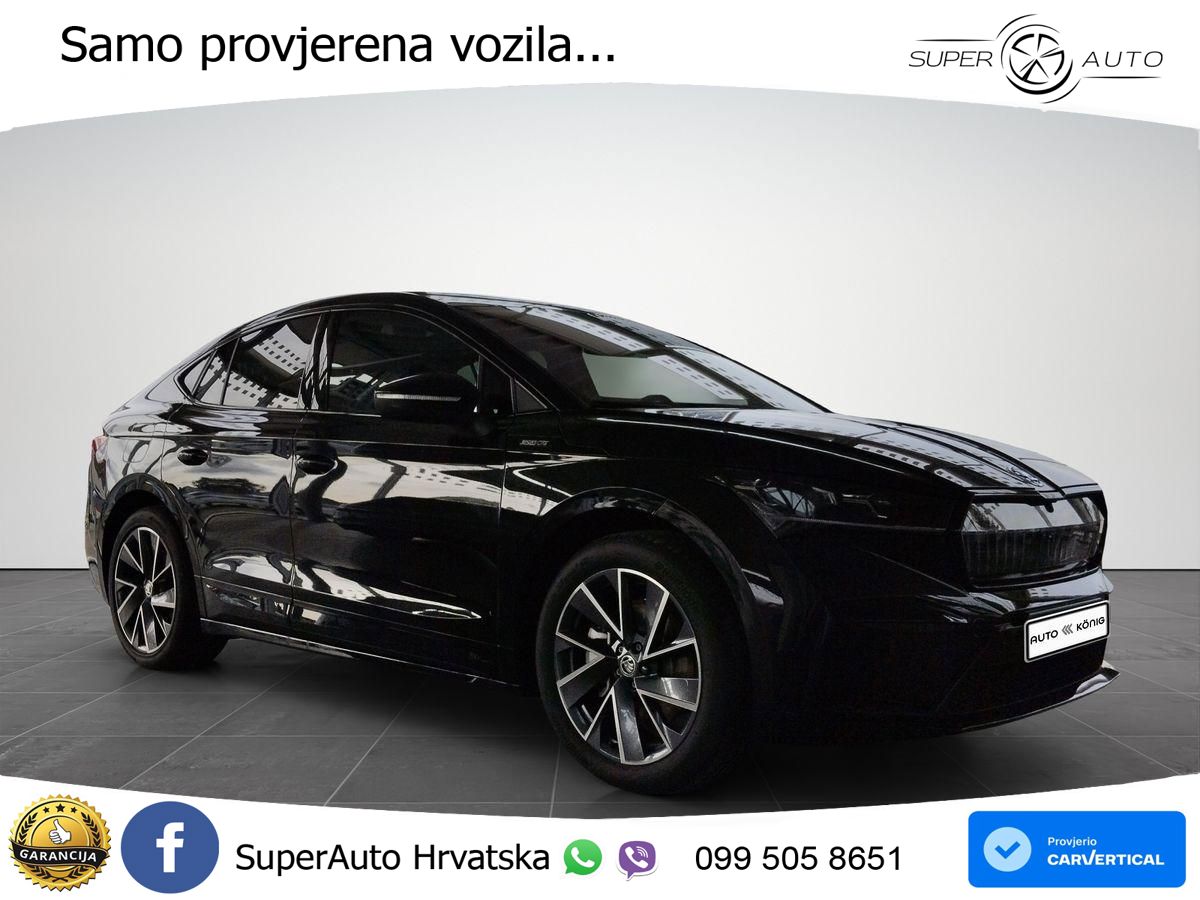 Škoda Enyaq Coupe iV 85 82 kWh (286 KS) SportLine LED+GR SJED+ACC