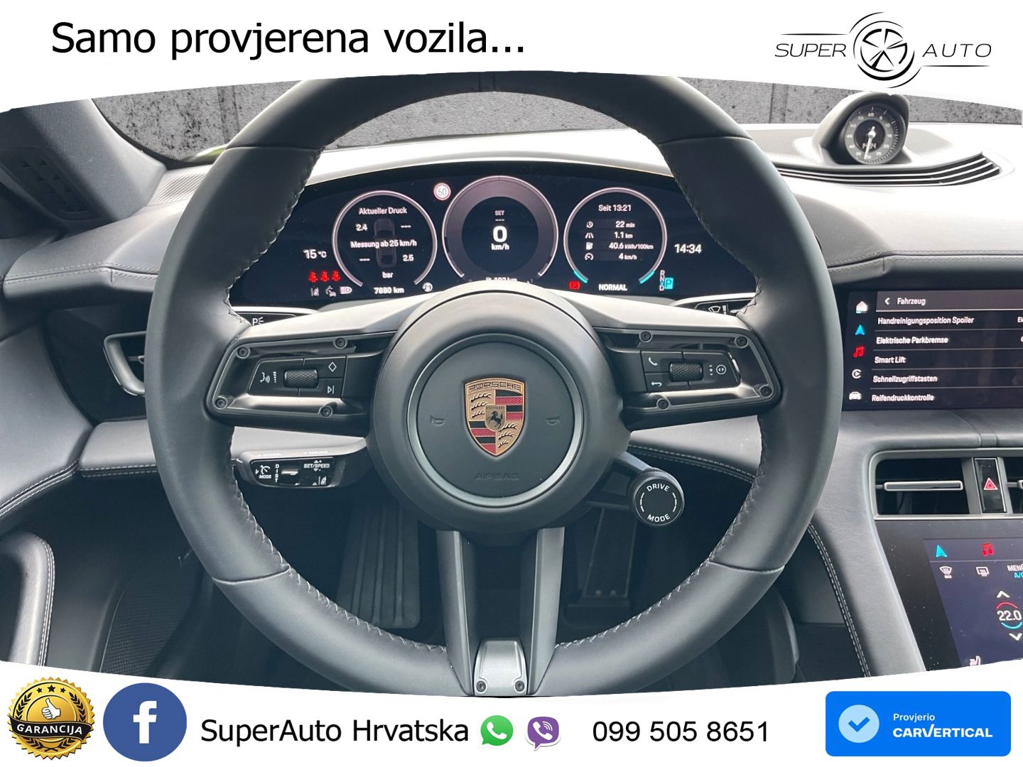Porsche Taycan 4 105 kWh (435 KS)