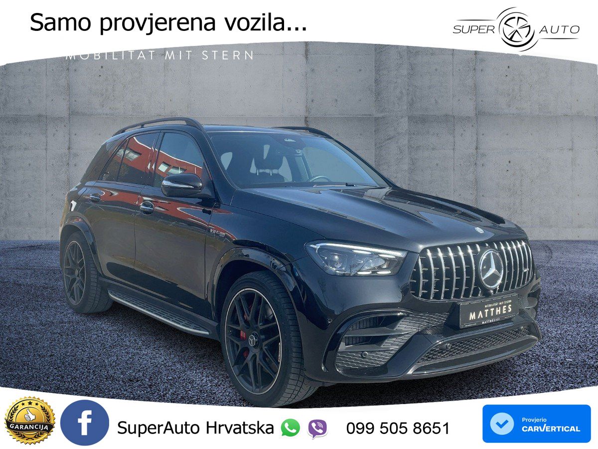 Mercedes AMG GLE 63 S V8 (612 KS) EQ Boost 4MATIC+ AMG SPEEDSHIFT TCT 9G LED+GR SJED+ACC