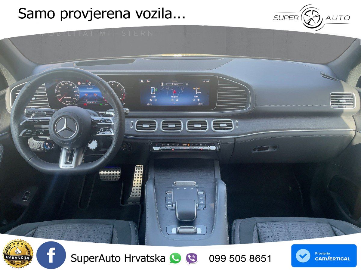 Mercedes AMG GLE 63 S V8 (612 KS) EQ Boost 4MATIC+ AMG SPEEDSHIFT TCT 9G LED+GR SJED+ACC