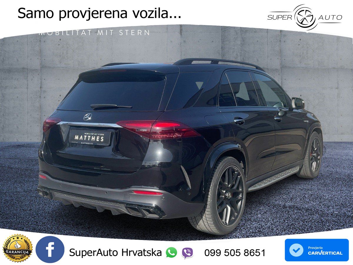 Mercedes AMG GLE 63 S V8 (612 KS) EQ Boost 4MATIC+ AMG SPEEDSHIFT TCT 9G LED+GR SJED+ACC