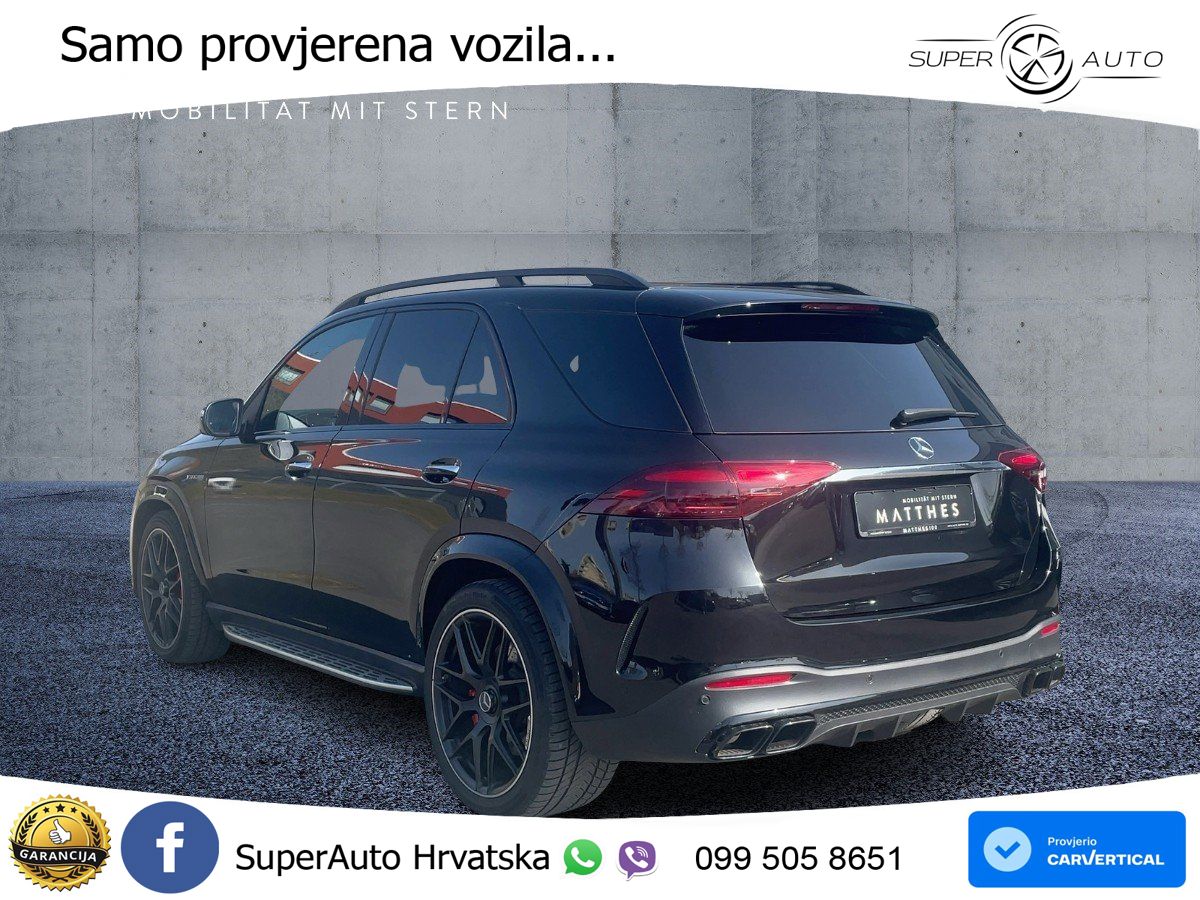 Mercedes AMG GLE 63 S V8 (612 KS) EQ Boost 4MATIC+ AMG SPEEDSHIFT TCT 9G LED+GR SJED+ACC