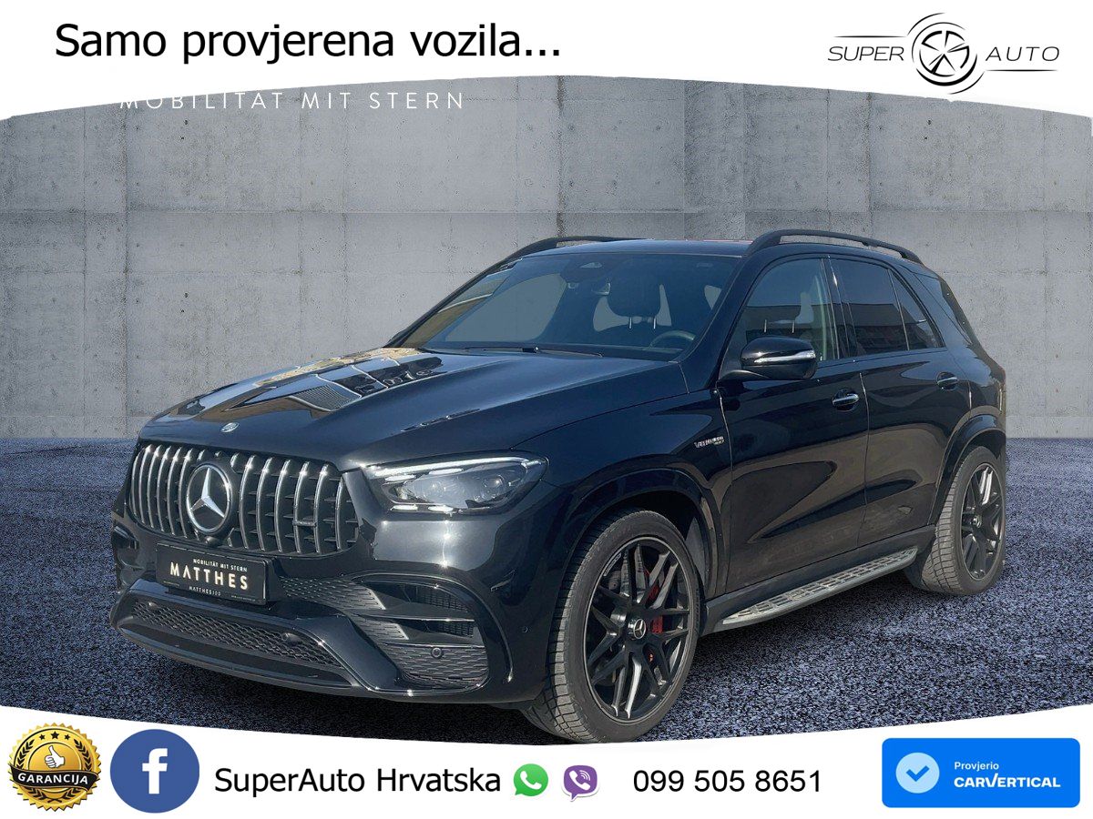 Mercedes AMG GLE 63 S V8 (612 KS) EQ Boost 4MATIC+ AMG SPEEDSHIFT TCT 9G LED+GR SJED+ACC