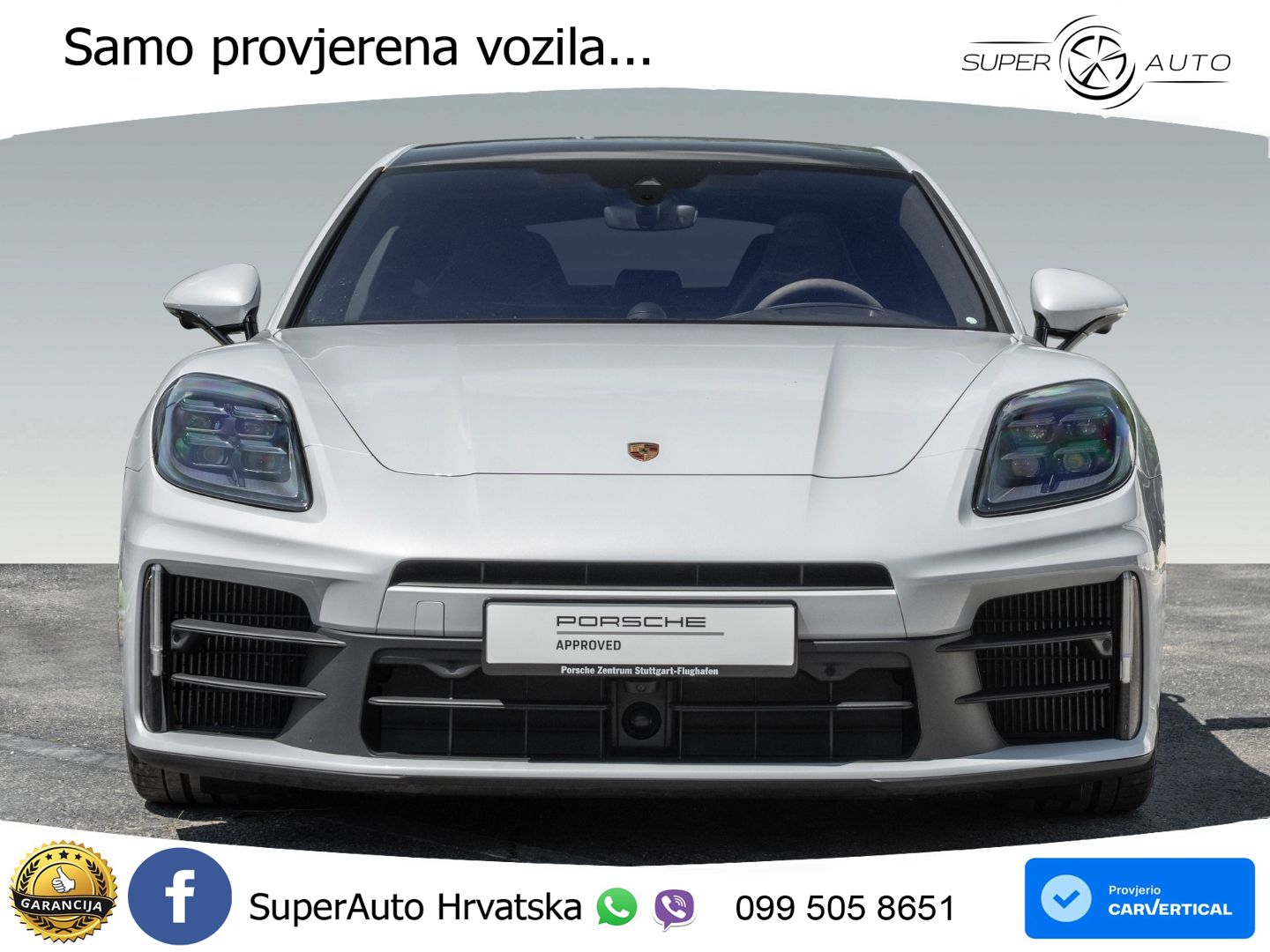 Porsche Panamera 4S 2.9 V6 (544 KS) E-Hybrid PDK ACC+HEAD+4xGR SJED+360+PANO