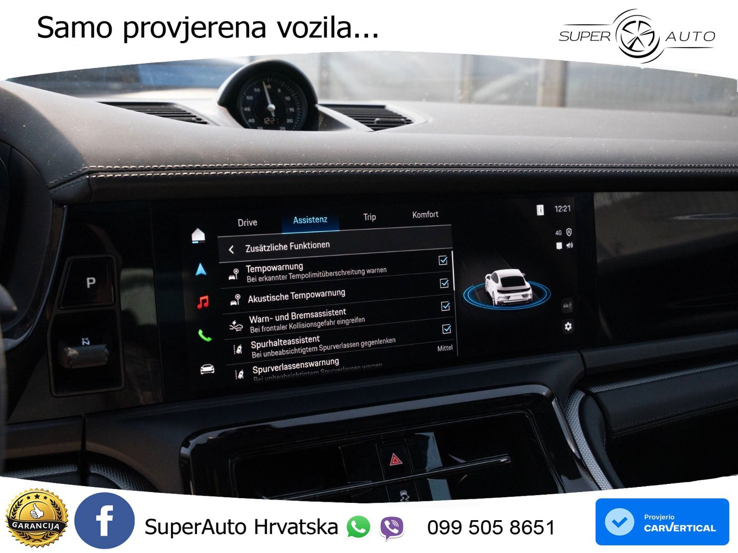 Porsche Panamera 4S 2.9 V6 (544 KS) E-Hybrid PDK ACC+HEAD+4xGR SJED+360+PANO