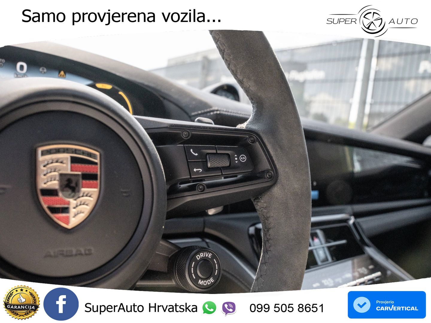 Porsche Panamera 4S 2.9 V6 (544 KS) E-Hybrid PDK ACC+HEAD+4xGR SJED+360+PANO