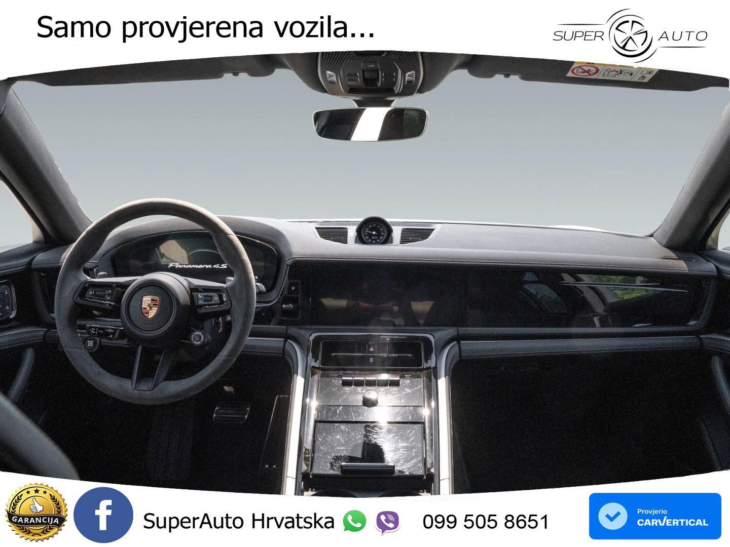 Porsche Panamera 4S 2.9 V6 (544 KS) E-Hybrid PDK ACC+HEAD+4xGR SJED+360+PANO