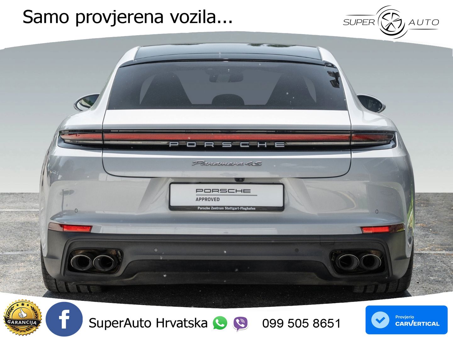 Porsche Panamera 4S 2.9 V6 (544 KS) E-Hybrid PDK ACC+HEAD+4xGR SJED+360+PANO