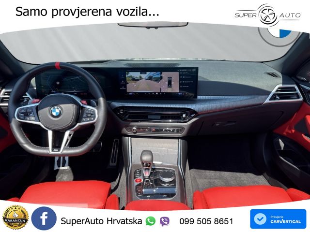 BMW M4 Convertible Competition 3.0 (530 KS) xDrive Steptronic LED+GR SJED+ACC